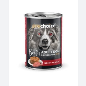 Prochoice Adult Dog Beef&Rice Pate 400g