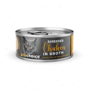 Prochoice Deluxe Shredded Chicken in Broth 70g