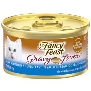 Fancy Feast Ocean WhiteFish and Tuna in Gravy