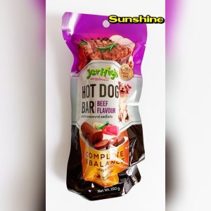 JerHigh Hot Dog Bar Beef 150g
