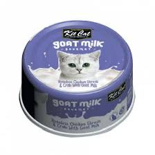 Kit Cat Goat Milk Chicken Shreds and Crab 70g