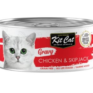 Kit Cat Chicken&Skip Jack In Gravy