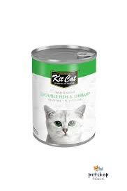Kit Cat Wild Caught Double Fish And Shrimp 400g