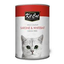 Kit Cat Wild Caught Sardine and WhiteBait 400g