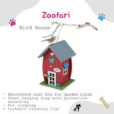 Zoofari Feeder and house
