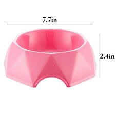 Pet Bowl Single Plastic