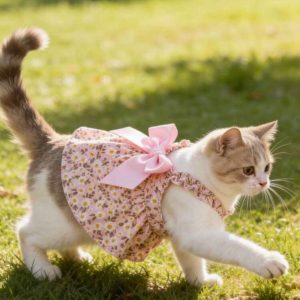 Floral Dress for Cats & Dogs