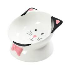 Ceramic Bowl Cat Face High