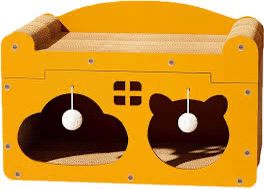 Scratching Box for Cats 2 Level