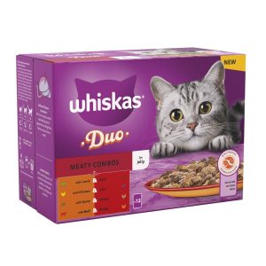 Whiskas Duo Meaty Combos in Jelly 12x85g