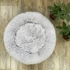 Zoofari Round Furry Panier For Pets
