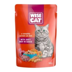 White Cat With Juicy Beef in Sauce 100g