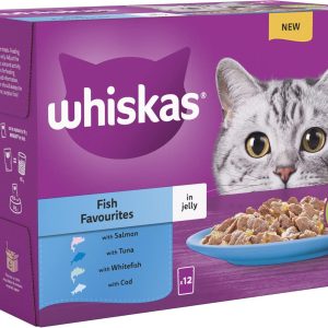 Whiskas Fish Favourites 12x85g