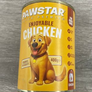 PawStar Dog Food Chicken Adult 400g