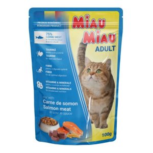 Miau Miau Adult Salmon 100g