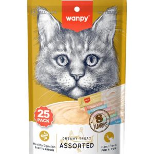 Wanpy Creamy Treat Assorted 25x14g