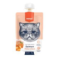 Wanpy Pudding Salmon, Chicken, and carrot 90g