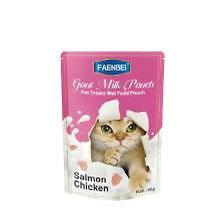 FAENBEI Goat Milk Pouch Salmon Chicken 85g