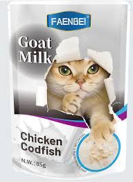 FAENBEI Goat Milk Shake with Chicken Codfish 85g