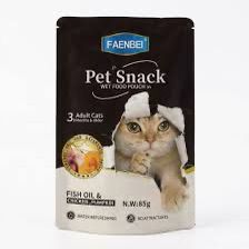FAENBEI Pet Snack Fish oil & Chicken Pumpkin 85g