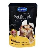 FAENBEI Pet Snack Rabbit Chicken Mussels 85g