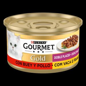 Purina Gourmet Gold Sherded Beef&Chicken 85g