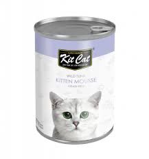 Kit Cat Wild Caught Wild Tuna Kitten Mousse 400g