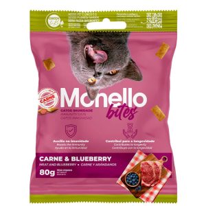 Monello Meat&Blueberry Crunsh Treats 80g