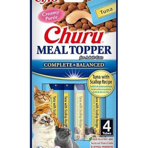 INABA Cat Meal Topper Tuna with Scallopx4