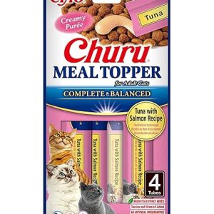 INABA Cat Meal Topper Tuna with Salmonx4