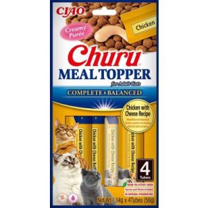 INABA Cat Meal Topper Chicken with Cheesex4