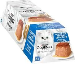 Purina Gourmet Revelations Mousse Con Oceano 4x57g
