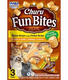 INABA Churu Cats Fun Bites Chicken x32