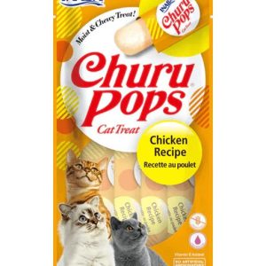 INABA Churu Pops with Chicken Recipe x4