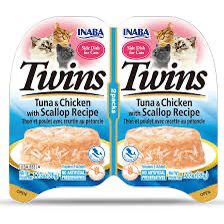 INABA Cat Twins Tuna&Chicken With Scallop Recipe