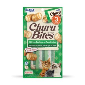 INABA Cat Churu Bites Chicken wraps Tuna Recipe