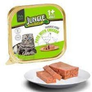 Jungle Pate For Adult Cats With Chicken 100g