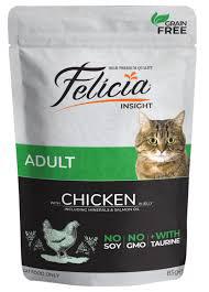 Felicia Pouch 85g Adult chicken