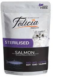 Felicia Pouch 85g Sterelised Salmon