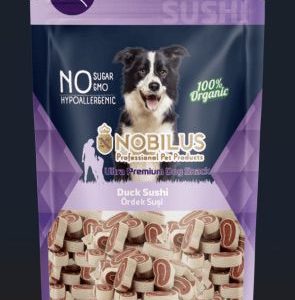 Nobilus Dog Treats Duck Sushi 80g