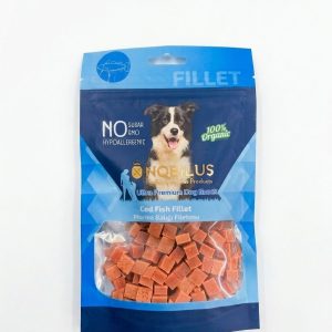 Nobilus Dog Treats Cod Fish Fillet 80g
